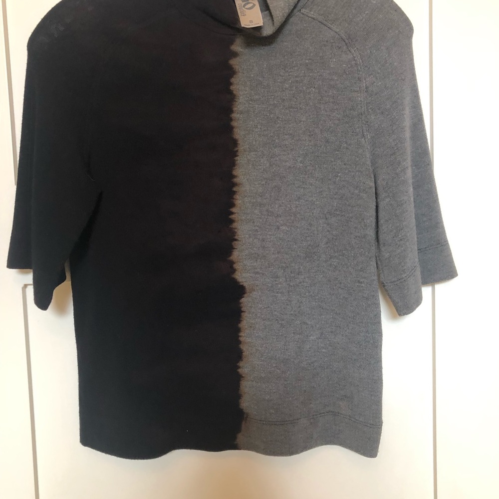 Black and gray shirt